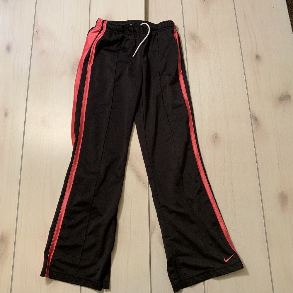 $SOLD$#girls L nike sweatpants athletic pink - Picture 1 of 6